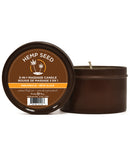 Earthly Body Suntouched Hemp Candle - 6.8 oz Round Tin Dreamsicle