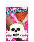 Pastease White Skull w/Black O/S
