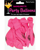 Bachelorette Party Balloons - Pack of 12