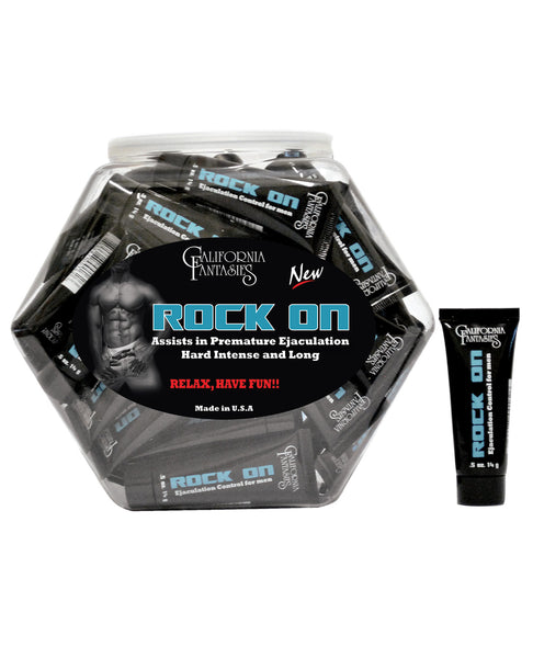 Rock On Ejaculation Control for Men - .05 oz Tube Bowl of 36