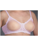 Transform see-through bra - pink