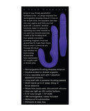 Adam & Eve Eve's Ultimate Thrusting Strapless Strap On - Purple