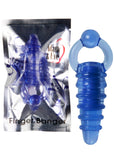 Adam & Eve Finger Banger - Blue, Stimulators,- www.gspotzone.com