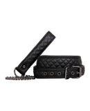 Adam & Eve's Fetish Dreams Collar & Leash - Black