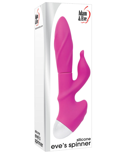 Adam & Eve Silicone Eve's Spinner, Vibrators,- www.gspotzone.com