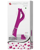 Pretty Love Basil Dual Vibrator - Purple