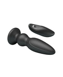 Mr. Play Vibrating Anal Plug w/Remote - Black