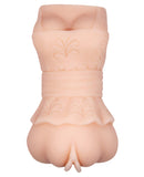 Crazy Bull Lubeless Masturbator Sleeve w/Skirt - Vagina