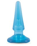 Blush Basic Anal Plug - Blue - www.gspotzone.com - 2