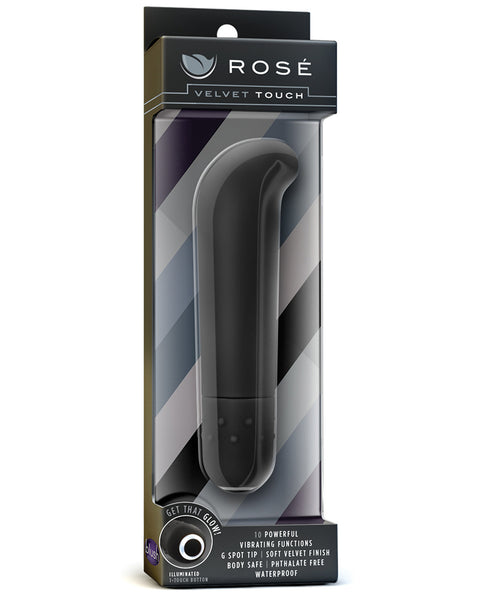 Blush Rose Velvet Touch - Black