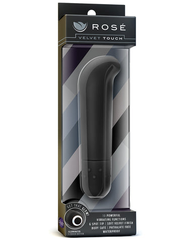 Blush Rose Velvet Touch - Black