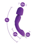 Blush Wellness Dual Sense Double Ended Massager - Purple