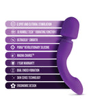 Blush Wellness Dual Sense Double Ended Massager - Purple