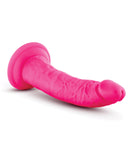 Blush Neo Elite 7.5" Silicone Dual Density Cock - Neon Pink