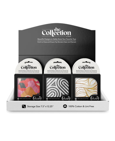 Blush The Collection Cotton Toy Bag Counter Display - Assorted Display of 18