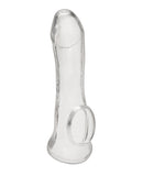 Blue Line C & B 6.25" Transparent Penis Enhancing Sleeve Extension - Clear