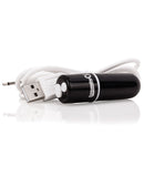 Screaming O Charged Vooom Rechargeable Bullet Vibe - Black
