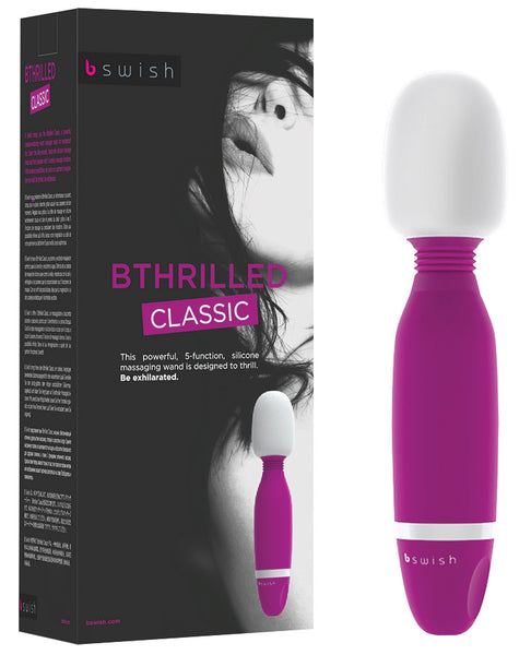 B Thrilled Wand - Rose, Massage Products,- www.gspotzone.com