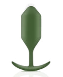 b-Vibe Weighted Snug Plug 4 - 257 g Army