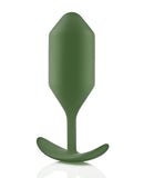 b-Vibe Weighted Snug Plug 4 - 257 g Army