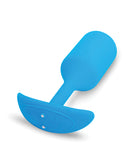b-Vibe Vibrating Snug Plug - Blue Large