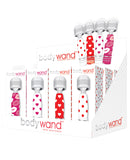 Body Wand Fashion Mini Display - Asst. Colors Display of 12