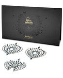 Bijoux Indiscrets Flamboyant Skin Jewelry - Black/Silver
