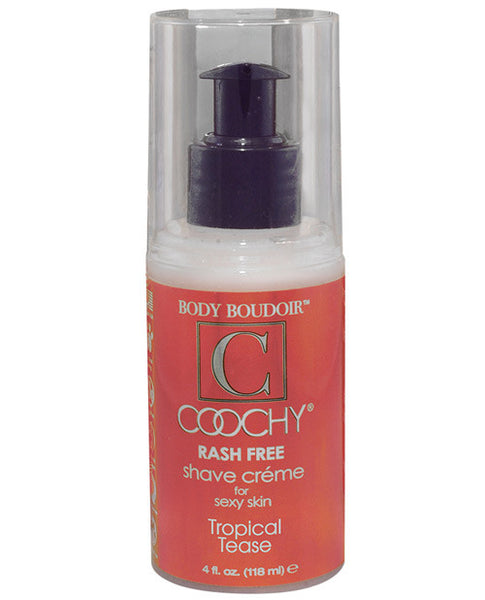 Coochy Rashfree Shave Creme - 4 oz Tropical Tease - www.gspotzone.com