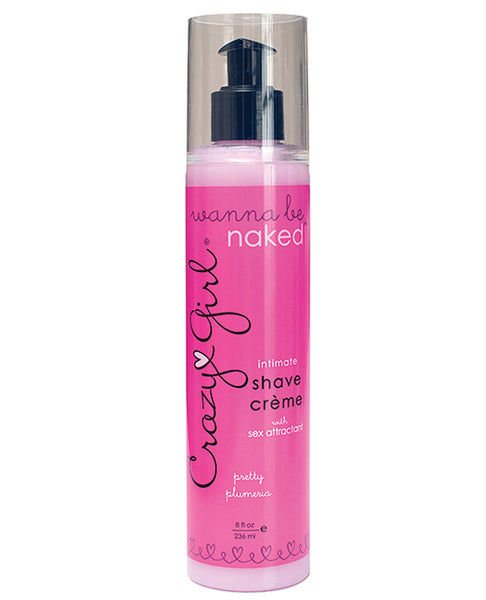 Crazy Girl Shave Creme - 8 oz Plumeria