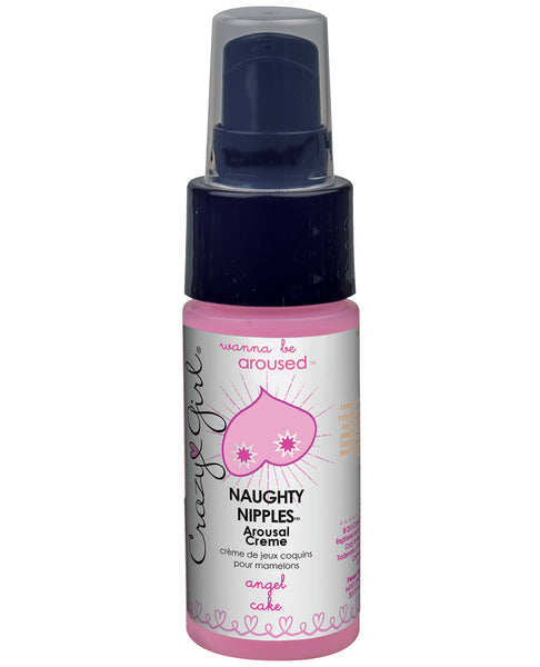 Crazy Girl Wanna be Aroused Naughty Nipples Arousal Creme - 1 oz Angel Cake