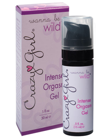 Crazy Girl Wanna Be Wild Intense Orgasm Gel - .5 oz