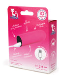 Pink Pussycat Vibrating Silicone Bullet