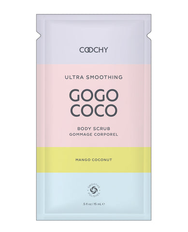 COOCHY Ultra Smoothing Body Scrub Foil - .35 oz Mango Coconut