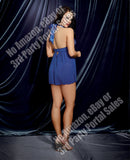 Babydoll w/Sequin Trim & G-String Sapphire 1X