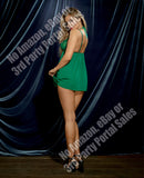 Babydoll w/Rhinestone-Embellished Collar & G-String Emerald 1X