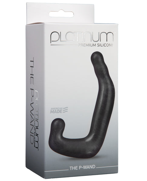 Platinum Silicone The P-Wand - Charcoal