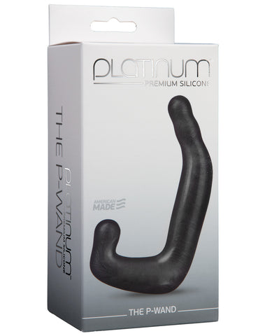 Platinum Silicone The P-Wand - Charcoal