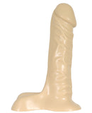 7" Ballsy Super Cock - White, Dongs & Dildos,- www.gspotzone.com