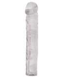 Crystal Jellies 10" Classic Dildo - Clear