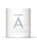 A Play Extra Thick Anal Glide w/Cushioning Oil based Formula - 4.5 oz