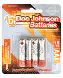 Doc Johnson Batteries - AAA 4 Pack