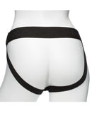 Body Extensions Be Aroused Vibrating 2 Piece Strap On Set - Black