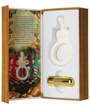 Wonderland The White Wabbit C Ring - 10 Function White