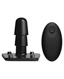 Vac-U-Lock Vibrating Dual Density ULTRASKYN Set w/Wireless Remote - Chocolate