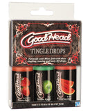 Good Head Tingle Drops 1oz Bottle Asst. Flavors Pack of 3
