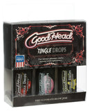 Good Head Tingle Drops  3 Pack - Sweet Cherry/Cotton Candy/French Vanilla