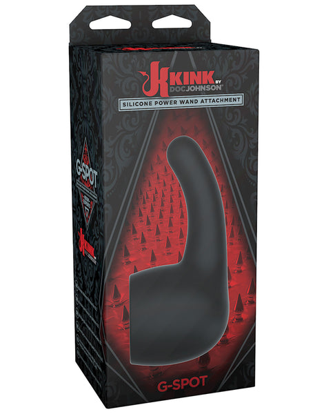 Kink Silicone Wand G-Spot Attachment - Black