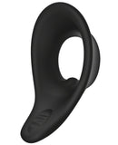 Kink Cock Jock Silicone Cock Ring - Black