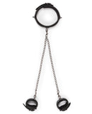 Easy Toys Leather Collar w/Anklecuff - Black