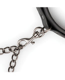 Easy Toys Leather Collar w/Anklecuff - Black
